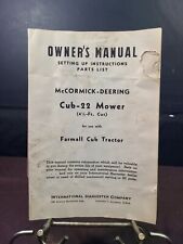 1948 owner manual for sale  Medora