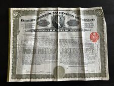 Vintage share certificates for sale  WORTHING