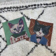 Cat cushion covers for sale  MAIDSTONE