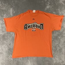 Camisa masculina Majestic XL laranja Jeter American All Star Game 2007 comprar usado  Enviando para Brazil