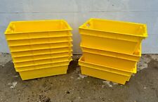 Yellow plastic nestable for sale  GRIMSBY