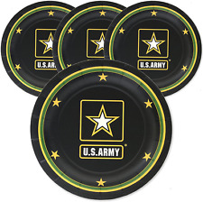 Army party plates for sale  Shipping to Ireland
