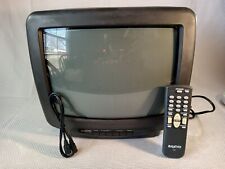 Sanyo 1998 televisor retro para juegos (DS13380); 13 pulgadas, CRT; limpio/probado; con control remoto, usado segunda mano  Embacar hacia Argentina