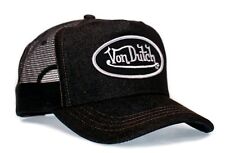 Auténtico Vintage Von Dutch Originals Negro Denim Camioneros Gorra Sombrero Snapback segunda mano  Embacar hacia Mexico