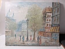 Oil canvas signed d'occasion  Expédié en Belgium