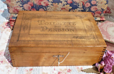 Antique wooden box d'occasion  Expédié en Belgium