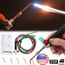 Mini Gas Torch Hot Jewelry Jewelers Micro Welding Soldering Cutting Tool w/5tips for sale  Chino
