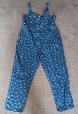 womens denim dungarees for sale  LEEDS