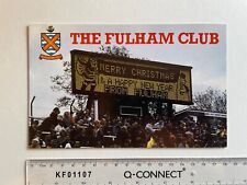 Fulham christmas card for sale  HORSHAM