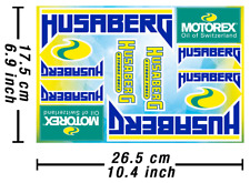 Husaberg decals sticker for sale  Shipping to Ireland