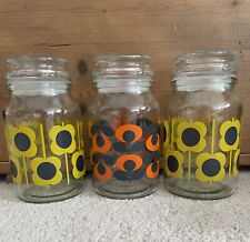 Glass storage jars for sale  WARE