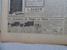 Tintin journal soir d'occasion  Metz-
