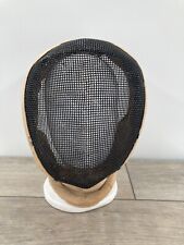 Vintage Fencing Sabre Mask Metal Helmet Fabric Canvas Cosplay Reenactment Old for sale  Shipping to South Africa