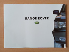 Brochures range rover d'occasion  Oyonnax