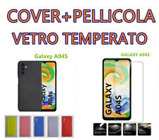 Cover Custodia  Morbida  Silicone per  SAMSUNG Galaxy A04S  + Pellicola usato  Milano