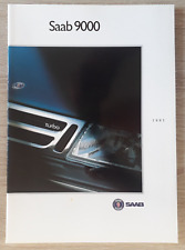 Saab 9000 brochure for sale  BOURNE