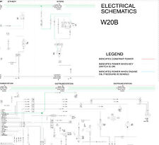 Case Loader W20B diagrama de fiação elétrica manual comprar usado  Enviando para Brazil