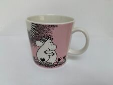 1996 Arabia Finland Moomin Troll Pink Love 0.25L Ceramic Mug for sale  LONDON