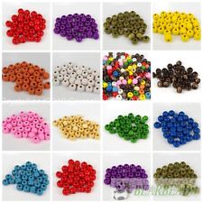 100pcs Round Wood Ball Spacer Loose Beads 4mm 6mm 8mm 10mm 12mm 14mm 16mm Pick for sale  Shipping to South Africa