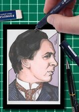 Sherlock Holmes Sketch Cards by Paul Cowan, used for sale  Shipping to South Africa