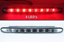 3º terceiro porta-malas de luz de freio para Peugeot 206cc 206 cc - LED vermelho / lente transparente comprar usado  Enviando para Brazil