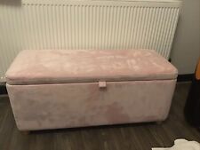 Velvet storage seat for sale  LONDON