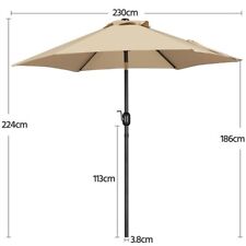 Garden parasol umbrella for sale  IPSWICH