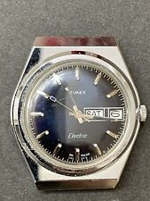 Vintage Timex Relógio de Pulso Elétrico 77851 26278 Novo Batt Runs Vendido Como Está comprar usado  Enviando para Brazil