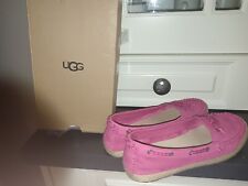 Ugg chivon leather.moccasins for sale  BALLYNAHINCH