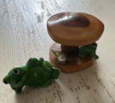 Set of Two vintage frogs , used for sale  Shipping to South Africa
