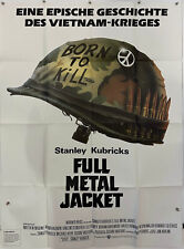 CHAQUETA COMPLETA DE METAL Stanley Kubrick original vintage 2 hojas póster de película 1987 segunda mano  Embacar hacia Argentina