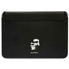 Używany, Etui Karl Lagerfeld Saffiano Karl&Choupette na laptopa 16" - czarne na sprzedaż  PL