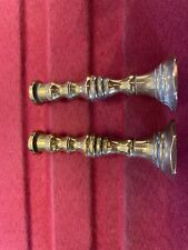 Pair miniature brass for sale  LLANWRTYD WELLS
