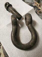 Large metal shackle for sale  WOODBRIDGE