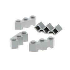 4x Lego Bau Stein modifiziert 3x3x1 neu-hell grau drei Ecken 4211718 2462 comprar usado  Enviando para Brazil