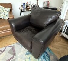 Heals leather armchair for sale  LONDON