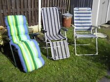 Deck chairs 3 for sale  SHEFFIELD
