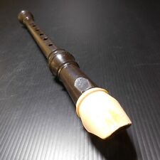 Usado, Flauta Boquilla Instrumento Música Viento Marrón Blanco Vintage 203-E Hecho ' segunda mano  Embacar hacia Argentina