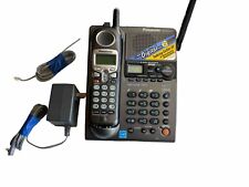 Panasonic KXTG2357B 2.4 GHz Dual Handsets Single Line Cordless Phone for sale  Shipping to South Africa
