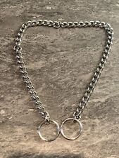 Dog metal chain for sale  WILLENHALL