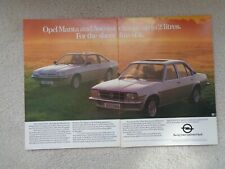 opel manta for sale  OLDHAM