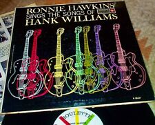 RONNIE HAWKINS Sings The Songs Of Hank Williams ROLETA QUASE PERFEITO Origem* ROCKER Jams comprar usado  Enviando para Brazil