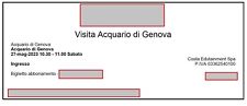 Acquario genova offertissima usato  Genova