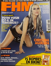 Magazine fhm christina d'occasion  Montélimar