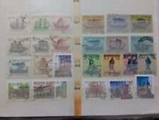 Polonia lotto francobolli usato  Napoli