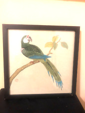 Green parrot print for sale  Miami