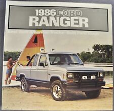 1986 Ford Ranger Pickup Truck Folheto XLT STX 4x4 SuperCab Excelente Original comprar usado  Enviando para Brazil