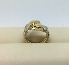 CARTIER Panthere Ring Diamanten 18kt Tricolor Gold RW50 gebraucht kaufen  Schwäbisch Hall