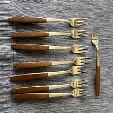 Usado, Ekco Eterna Muffin de Canoa MCM Talheres de Aço Inoxidável Forjado Japão Relish Pickle Fork comprar usado  Enviando para Brazil