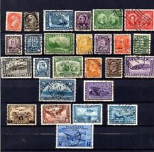 Canada lot timbres d'occasion  Amanvillers